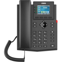 Fanvil 2 Wire Phone Energy-saving mode 6 Parties conference 3 Line Key HD voice 4 SIP Line Back light Opus+IPV6 PSU