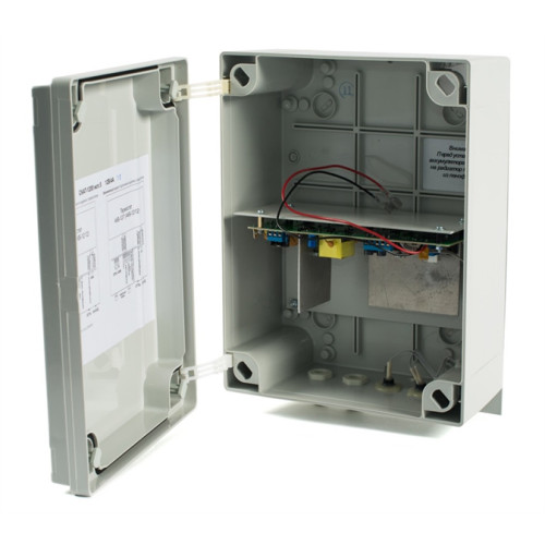 (120) Бастион СКАТ-1200 исп.5 источник питания, 12В, 4А, термостат АКБ 12Ач, защита АКБ выхода