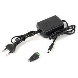 (8834) Бастион Mollusk-VR 12/2 источник питания 12В, 2А. Сетевой диапазон 110-245В провод с вилкой