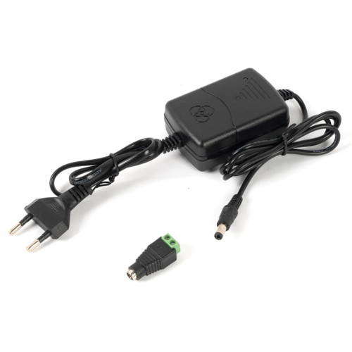 (8834) Бастион Mollusk-VR 12/2 источник питания 12В, 2А. Сетевой диапазон 110-245В провод с вилкой