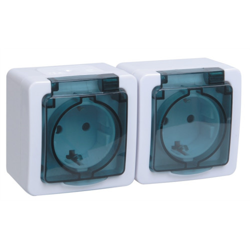 РСб22-3-ГПБд роз 2м с з/к о/у IP54 (цвет крышки:дымчатый) ГЕРМЕС PLUS