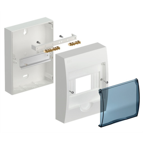 KREPTA 3 Корпус пластиковый ЩРН-П-6 IP41 белый IEK