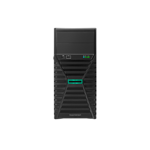 ProLiant ML30 Gen11 E-2434 4U Tower 8SFF/Xeon4C 3.4GHz 8MB/32GB-U-4800/VROC SATA/2x480GB SATA RI SFF SSD/4x1Gb/1xFan/800W Tit/iLO6