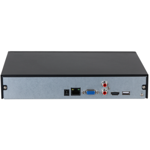 DAHUA 4-канальный IP-видеорегистратор 4K и H.265+, ИИ Входящий поток до 80Мбит/с; сжатие: H.265+, H.265, H.264+, H.264, MJPEG; разрешение записи до 12Мп; накопители: 1 SATA III до 20Тбайт; воспроизвед
