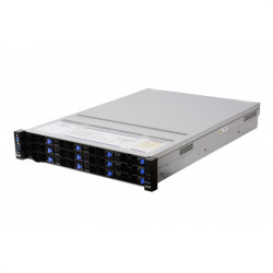 SNR-SR2412LE-S Rack 2U, 1xAMD EPYC SP5, 12xDDR5/6400MHz(upto 3TB), 12xHDD LFF/SFF SATA/SAS, noRAID, 5xPCIe 5.0, 2x1GbE, 2x1300W, Rails