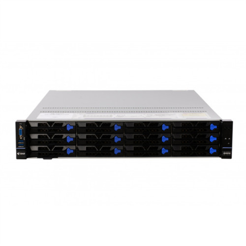 SNR-SR2412LE-S Rack 2U, 1xAMD EPYC SP5, 12xDDR5/6400MHz(upto 3TB), 12xHDD LFF/SFF SATA/SAS, noRAID, 5xPCIe 5.0, 2x1GbE, 2x1300W, Rails
