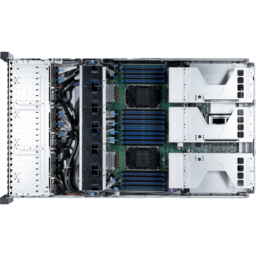 MSI S5062X270RAU24 Rack 2U, 2xIntel Xeon 6 (LGA4710), 32xDDR5/6400, 24x2.5