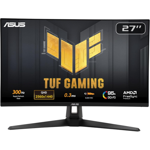 ASUS 27” TUF Gaming VG27AQM5A Fast IPS 2560x1440 0,3ms 300cd 300Hz HDMI*2 DP Black
