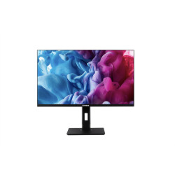 IRBIS SMARTVIEW 27'' LED Monitor 1920x1080, 16:9, IPS, 250 cd/m2, 1000:1, 3ms, 178°/178° VGA HDMI DP USB Audio out 75Hz Tilt Height Swivel Pivot Camera 5 mp Speak внутр. бп Black NEW  (China)