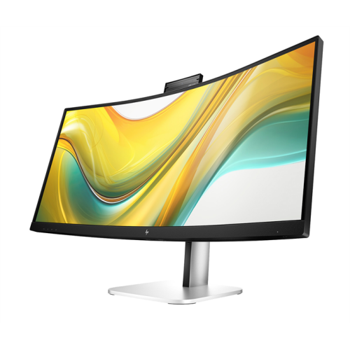 HP Series 5 Pro 34 inch WQHD USB-C Conferencing Monitor - 534pm 3440 x 1440 WQHD, 21:9, WLED, 400 cd/m2, 4000:1, 5ms, 178°/178°, HDMI, USB-A, USB-C, DP, 100 Hz, Webcam 5M, Tilt, HAS, Swiwel, Vesa