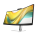 HP Series 5 Pro 34 inch WQHD USB-C Conferencing Monitor - 534pm 3440 x 1440 WQHD, 21:9, WLED, 400 cd/m2, 4000:1, 5ms, 178°/178°, HDMI, USB-A, USB-C, DP, 100 Hz, Webcam 5M, Tilt, HAS, Swiwel, Vesa