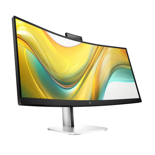 HP Series 5 Pro 34 inch WQHD USB-C Conferencing Monitor - 534pm 3440 x 1440 WQHD, 21:9, WLED, 400 cd/m2, 4000:1, 5ms, 178°/178°, HDMI, USB-A, USB-C, DP, 100 Hz, Webcam 5M, Tilt, HAS, Swiwel, Vesa