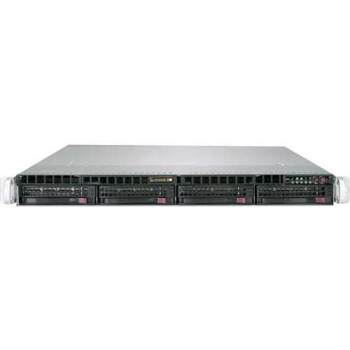 Supermicro SuperServer 1U 5019C-WR Xeon E-22**/ no memory(4)/ 6xSATA/ on board RAID 0/1/5/10/ no HDD(4)LFF/ 2xFH, 1xLP/ 2xGb/ 2x500W/ 1xM.2