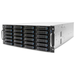 AIC Storage Server 4U XP1-S401VG02 noCPU(2)2nd Gen Xeon Scalable/TDP 140W/ no DIMM(12)/ 24x3,5''+ 2x2,5''/ 2x10GB SFP+/ 2 x16 slots(FHHL)/ 3 x8 slots(FHHL)/2x1200W