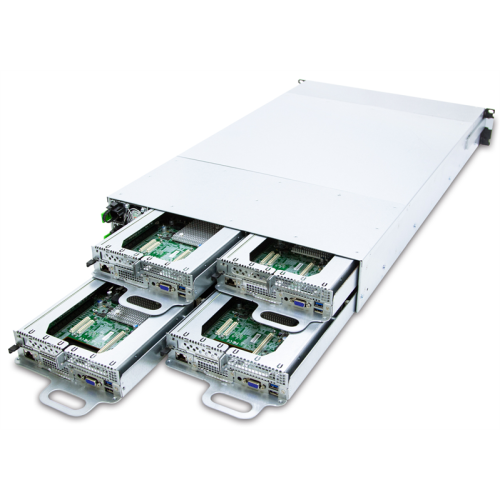 AIC Storage Server 4-NODE 2U XP1-P202VL04 noCPU(2)2nd Gen Xeon Scalable/TDP 165W/ no DIMM(16) per node/ 12x3,5''(3x per node)/ 2x10GB SFP+/ 2x1GbE/  x16 slots(LP)/ 1xOCP/2x1600W