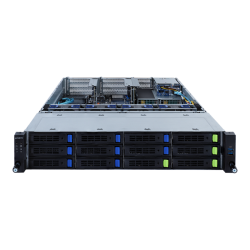 Gigabyte Server Platform R282-3C2 2U CPU(2)3rd Gen Xeon/2xHeatsink up to 270W/DIMM(32)/8x3,5''SATA/SAS/4x3,5''SATA/SAS/NVMe/2x2.5