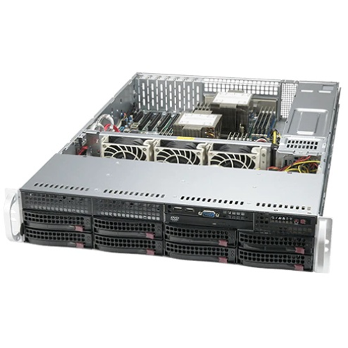 Supermicro SuperServer 2U 620P-TRT noCPU(2)3rd GenScalable/TDP 270W/no DIMM(16)/ SATARAID HDD(8)LFF/6xLP,M2/2x10GbE/2x1200W