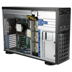 Supermicro SuperServer 4U 740P-TR noCPU(2)3rd Gen Xeon Scalable/TDP 270W/no DIMM(16)/ SATARAID HDD(8)LFF/6xFH,M2/2x1GbE/2x1200W