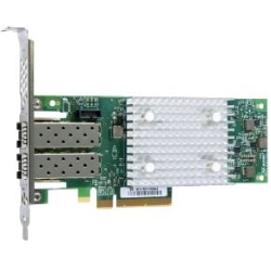 Qlogic QLE2692-SR-CK 16Gb Dual Port FC HBA, x8 PCIe, SR LC multi-mode optic, 1 year