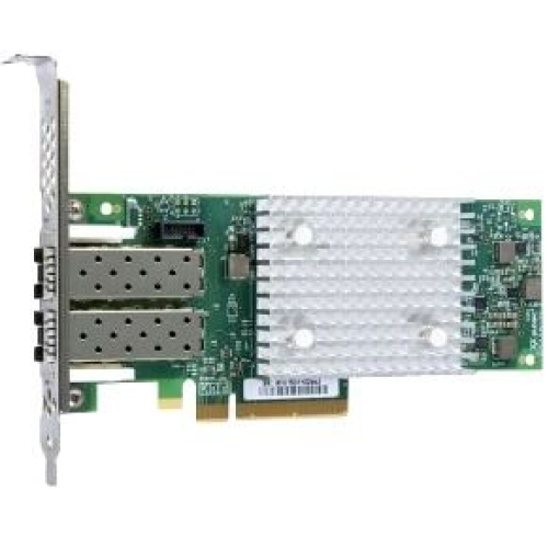 Qlogic QLE2692-SR-CK 16Gb Dual Port FC HBA, x8 PCIe, SR LC multi-mode optic, 1 year