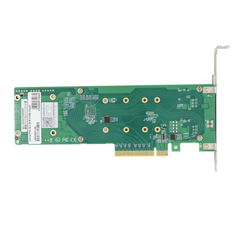 LR-Link M.2 NVMe RAID Adapter PCIe 3.0 x8, 2 x M.2 NVMe Ports, RAID 0, 1 supported