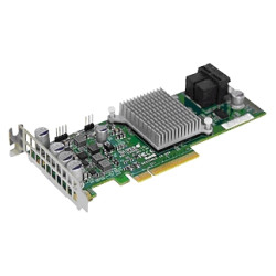 Supermicro AOC-S3108L-H8IR 8-ports/12Gb/s/240 SATA/SAS drives/RAID (0/1/5/6/10/50/60)/2GB DDR3 on-card cache/SFF-8643 MiniSAS HD
