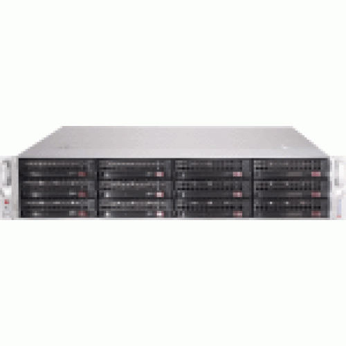 Supermicro Storage JBOD Chassis 2U 826BE1C-R741JBOD Up to 12 x 3.5