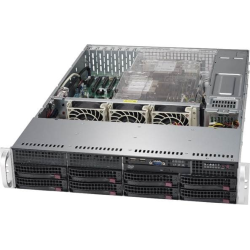 Supermicro SuperChassis 2U 825TQC-R1K03LPB/ no HDD(8)LFF/ no fixed LFF(2)/ 7xLP/ 2x1000W Titanium(12