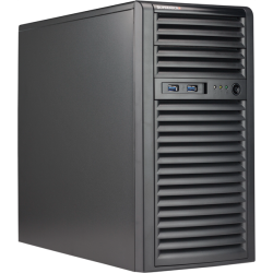 Supermicro SuperChassis Mini-Tower 731I-404B/no HDD(4)LFF/4xFH/400W ATX/PS2/(9.6