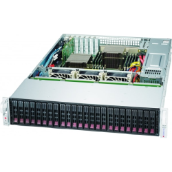 Supermicro SuperChassis 2U 216BE1C-R920LPB noHDD(24)SFF/ 7xLP/ 2x920W Platinum(13.68