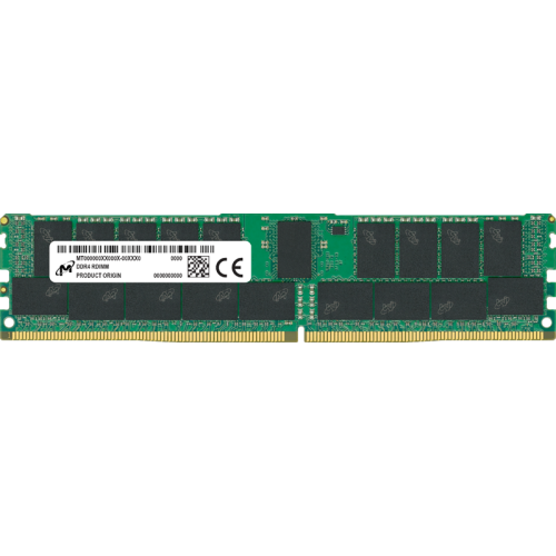 Micron DDR4 RDIMM 32GB 2Rx4 2933 MHz ECC Registered MTA36ASF4G72PZ-2G9  (Analog Crucial CT32G4RFD4293), 1 year