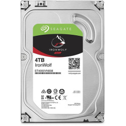 Seagate IronWolf NAS HDD SATA 4Tb, 5900 rpm, 64Mb buffer, 512e/4Kn, ST4000VN008, 1 year, (аналог ST4000VN000)