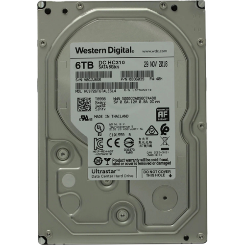 Western Digital Ultrastar DC HС310 HDD 3.5