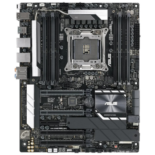 ASUS Motherboard WS X299 PRO/SE,LGA-2066,X299,8DIMM,BMC,6xSATA 6Gb/s p,1xU.2,5PCIE,3Y Wr