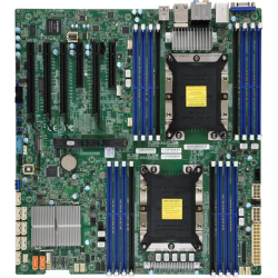 Supermicro Motherboard 2xCPU X11DAi-N 2nd Gen Xeon Scalable 205W/16xDIMM/10xSATA3/C621 RAID0/1/5/10/2xGbE/4xPCIex16,2xPCIex8/M.2/12