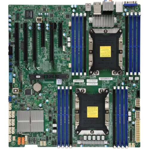 Supermicro Motherboard 2xCPU X11DAi-N 2nd Gen Xeon Scalable 205W/16xDIMM/10xSATA3/C621 RAID0/1/5/10/2xGbE/4xPCIex16,2xPCIex8/M.2/12