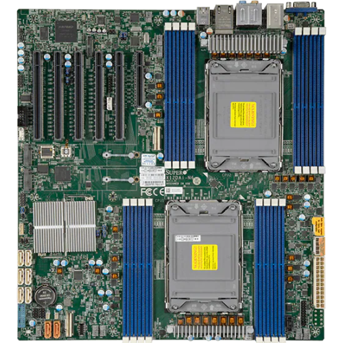 Supermicro Motherboard 2xCPU X12DAI-N6 3rd Gen Xeon Scalable TDP 270W/16xDIMM/ C621A RAID 0/1/5/10/2x1Gb/5xPCIex16/2xM.2(Bulk)