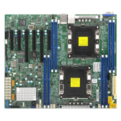 Supermicro Motherboard 2xCPU X11DPL-I 2nd Gen Xeon Scalable TDP 140W/ 8xDIMM/ 10xSATA/ C621 RAID 0/1/5/10/ 2xGE/ 2xPCIex16, 3xPCIex8, 1xPCIex4(8)/ M.2(PCIe)(ATX)Bulk
