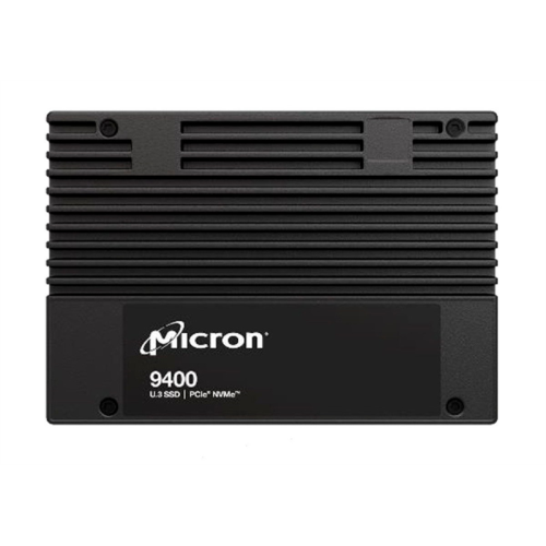 Micron 9400 PRO  7680GB NVMe U.3 (15mm) PCIe NVMe Gen4 1x4 (v1.4) R7000/W7000MB/s 3D TLC MTBF 2М 1.6M/300K IOPS SSD Enterprise Solid State Drive, 1 year, OEM