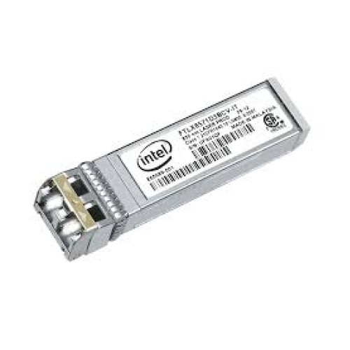 Intel Ethernet SFP+ SR Optics (SFP+ transceiver module for short range fiber cables (up to 300m)) FTLX8571D3BCV-IT / E10GSFPSR, 1 year