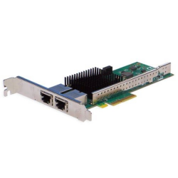 Silicom 10Gb PE310G2i50-T Dual Port Copper 10 Gigabit Ethernet PCI Express Server Adapter X4 Gen 3.0, Based on Intel X550-AT2, RoHS compliant (analog X550T2)
