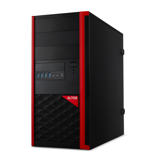 Altos BrainSphere P150 F8 , Tower 1200W, i9-12900F, 32G DDR4 3200, 1TB SSD M.2, RTX A6000 GDDR6 48GB, Mouse, NoOS, 3y.w