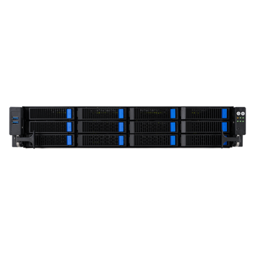 ASUS RS720A-E12-RS12 2U, 2x SP5 (LGA 6096), 24 DIMM DDR5, 12x 3.5”/2.5