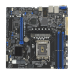 ASUS P13R-M, LGA 1700, Intel C262, 4xDDR5 ECC, 8xSATA, 1xM.2, 1xPCI-E 5.0 x16, 2x1Gb LAN, 3xUSB-A 3.2 Gen 2, 1xVGA, mATX