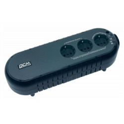 Powercom Back-UPS WOW, OffLine, 300VA/165W, Tower, 3xSchuko outlets(1 Surge & 2 batt) (41484)