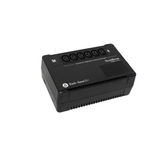 Systeme Electric Back-Save, 800VA/480W, 230V, Line-Interactive, AVR, 6xC13 Outlets, USB charge(type A), USB