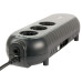 Powercom Back-UPS WOW, OffLine, 500VA/250W, Tower, 3xSchuko outlets(1 Surge & 2 batt), USB (37371)