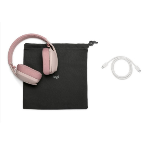 Гарнитура беспроводная Logitech Zone Vibe 100 Wireless, Rose