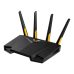 ASUS TUF-AX3000// 802.11 a/b/g/n/ac/ax, 574 + 4804 Mbps, 2,4 + 5 gGz, 6 antenna, USB; 90IG0790-MO3B00