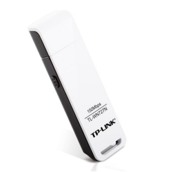 TP-Link TL-WN727N, N150 Wi-Fi USB адаптер, до 150 Мбит/с на 2,4 ГГц, USB 2.0, кнопка WPS